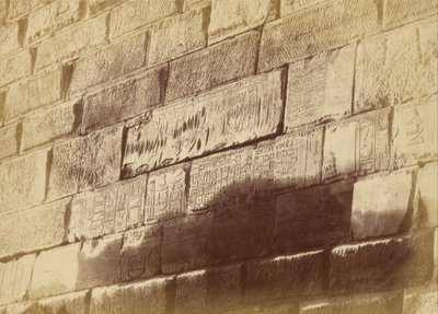 (Hieroglyphische Inschriften in Elephanta) von Théodule Devéria